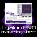 Download the Hyalun PRO marketing sheet